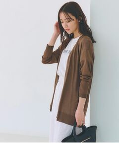 grove / グローブ カーディガン・ボレロ | 【接触冷感/UVカットetc】夏に嬉しい機能付き！ベーシックロングカーディガン