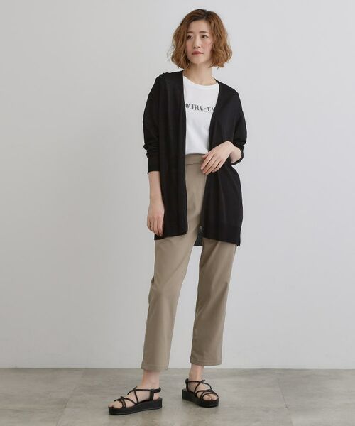 grove / グローブ カーディガン・ボレロ | 【接触冷感/UVカットetc】夏に嬉しい機能付き！ベーシックロングカーディガン | 詳細11