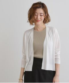 grove / グローブ カーディガン・ボレロ | 【接触冷感/UVカットetc】夏に嬉しい機能付き！ベーシックショートカーディガン