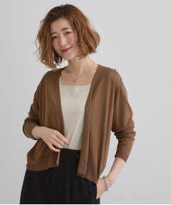 grove / グローブ カーディガン・ボレロ | 【接触冷感/UVカットetc】夏に嬉しい機能付き！ベーシックショートカーディガン
