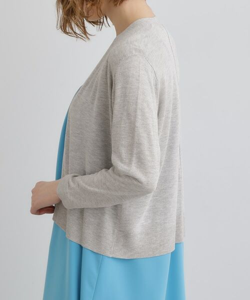 grove / グローブ カーディガン・ボレロ | 【接触冷感/UVカットetc】夏に嬉しい機能付き！ベーシックショートカーディガン | 詳細22