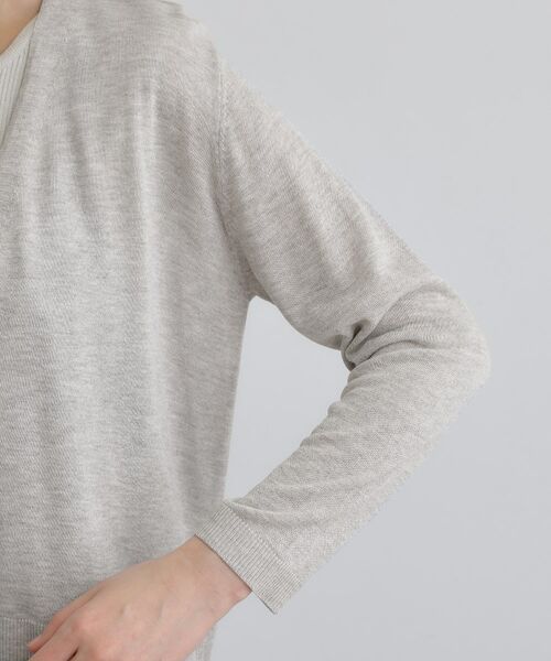 grove / グローブ カーディガン・ボレロ | 【接触冷感/UVカットetc】夏に嬉しい機能付き！ベーシックショートカーディガン | 詳細25