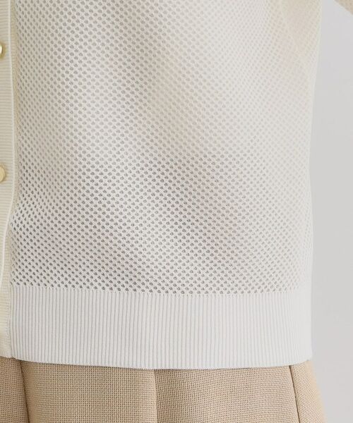 grove / グローブ カーディガン・ボレロ | 1枚でも映える上品メッシュカーディガン | 詳細20