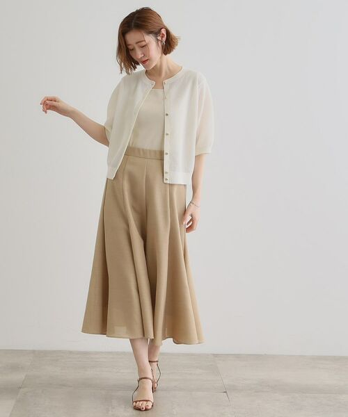 grove / グローブ カーディガン・ボレロ | 1枚でも映える上品メッシュカーディガン | 詳細3