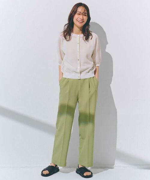 grove / グローブ カーディガン・ボレロ | 1枚でも映える上品メッシュカーディガン | 詳細4