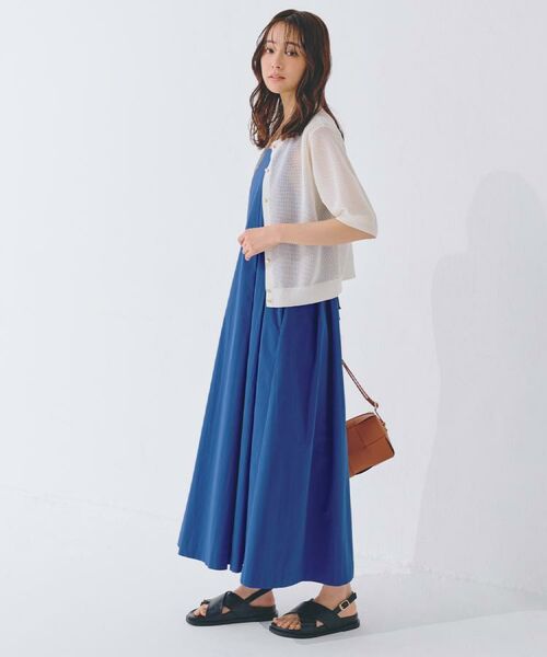 grove / グローブ カーディガン・ボレロ | 1枚でも映える上品メッシュカーディガン | 詳細5