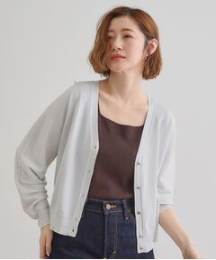 grove / グローブ カーディガン・ボレロ | 【UV／冷感／抗ピル】ラメドルマンカーディガン