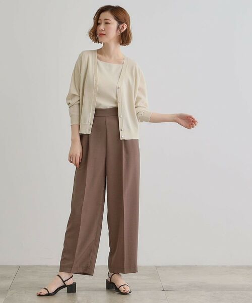 grove / グローブ カーディガン・ボレロ | 【UV／冷感／抗ピル】ラメドルマンカーディガン | 詳細11