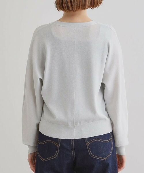 grove / グローブ カーディガン・ボレロ | 【UV／冷感／抗ピル】ラメドルマンカーディガン | 詳細15