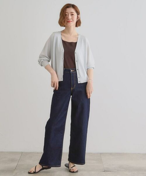 grove / グローブ カーディガン・ボレロ | 【UV／冷感／抗ピル】ラメドルマンカーディガン | 詳細3