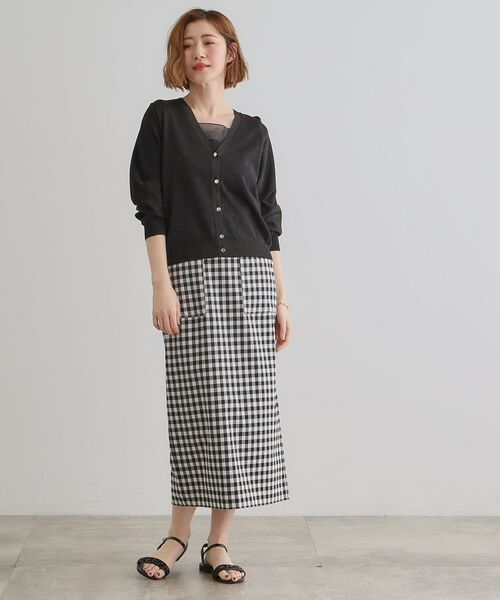 grove / グローブ カーディガン・ボレロ | 【UV／冷感／抗ピル】ラメドルマンカーディガン | 詳細7