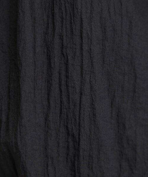 grove / グローブ レザーブルゾン・ジャケット | 【洗える】シアーナイロンギャザーブルゾン | 詳細4