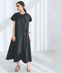 grove / グローブ ロング・マキシ丈ワンピース | 【品よく着こなす、大人のワークスタイル】ワークジャケット×ワンピースセット