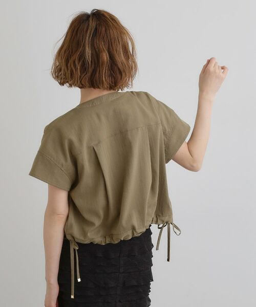 grove / グローブ ロング・マキシ丈ワンピース | 【品よく着こなす、大人のワークスタイル】ワークジャケット×ワンピースセット | 詳細12