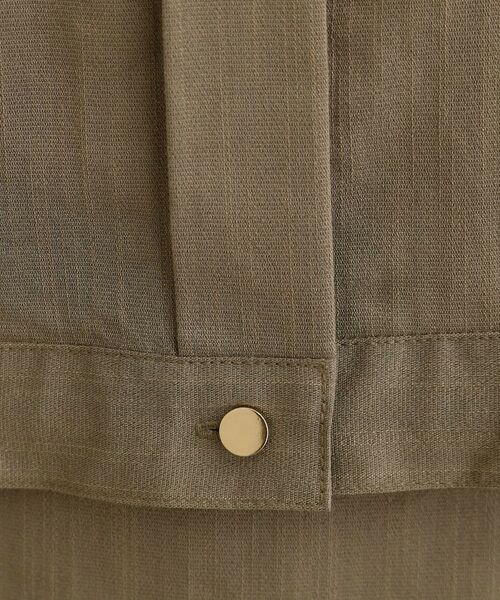 grove / グローブ ロング・マキシ丈ワンピース | 【品よく着こなす、大人のワークスタイル】ワークジャケット×ワンピースセット | 詳細15