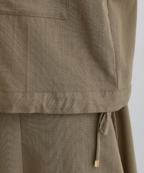 grove / グローブ ロング・マキシ丈ワンピース | 【品よく着こなす、大人のワークスタイル】ワークジャケット×ワンピースセット | 詳細28