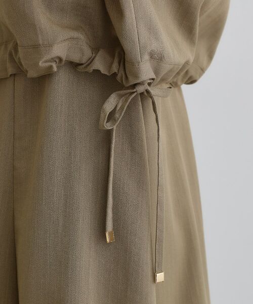 grove / グローブ ロング・マキシ丈ワンピース | 【品よく着こなす、大人のワークスタイル】ワークジャケット×ワンピースセット | 詳細29