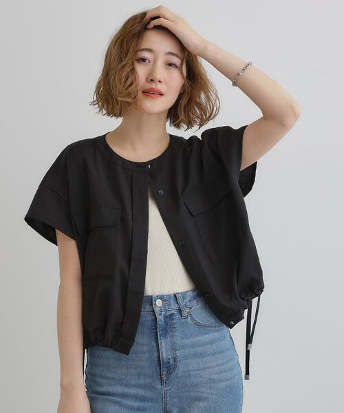 grove / グローブ ロング・マキシ丈ワンピース | 【品よく着こなす、大人のワークスタイル】ワークジャケット×ワンピースセット | 詳細4