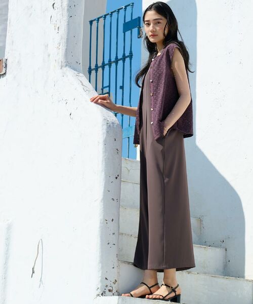 grove / グローブ サロペット・オールインワン | 一枚でこなれる、大人のイージーサロペット | 詳細1