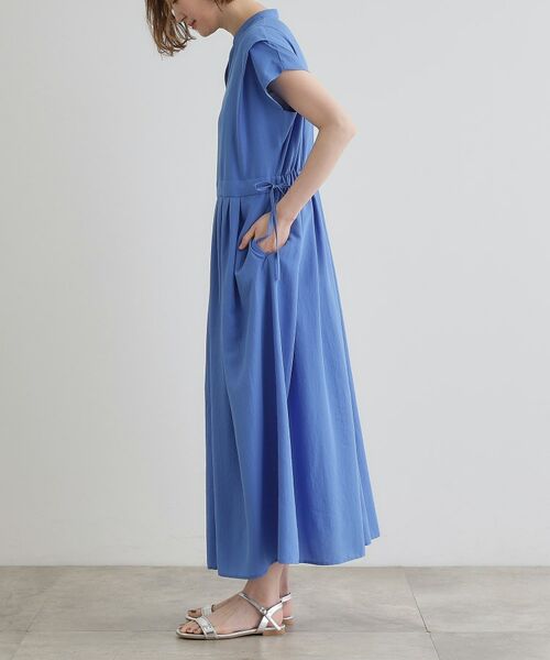 grove / グローブ ロング・マキシ丈ワンピース | 【晴れの日も雨の日も】撥水タックワンピース | 詳細14