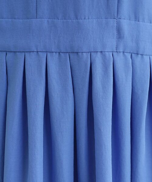 grove / グローブ ロング・マキシ丈ワンピース | 【晴れの日も雨の日も】撥水タックワンピース | 詳細8