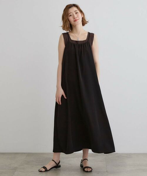 grove / グローブ ワンピース | たっぷりギャザーが揺れる、華やかなキャミワンピース | 詳細1