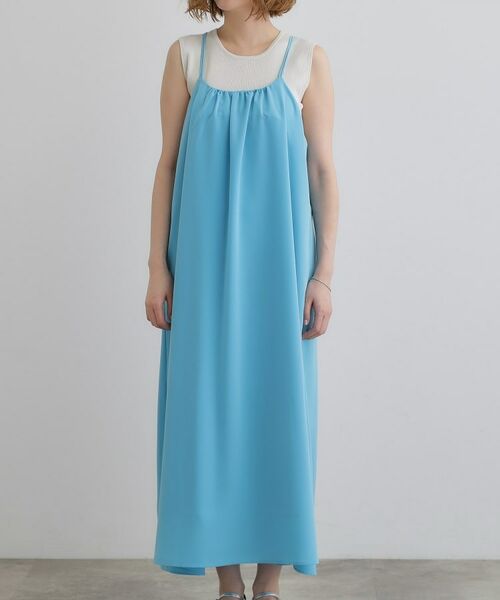 grove / グローブ ワンピース | たっぷりギャザーが揺れる、華やかなキャミワンピース | 詳細10