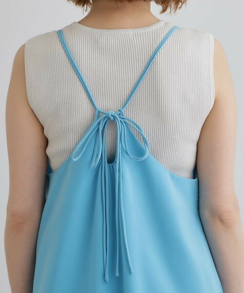 grove / グローブ ワンピース | たっぷりギャザーが揺れる、華やかなキャミワンピース | 詳細14