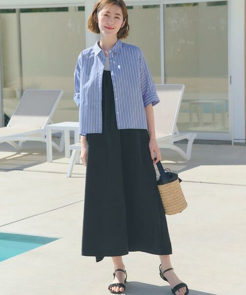 grove / グローブ ワンピース | たっぷりギャザーが揺れる、華やかなキャミワンピース | 詳細4