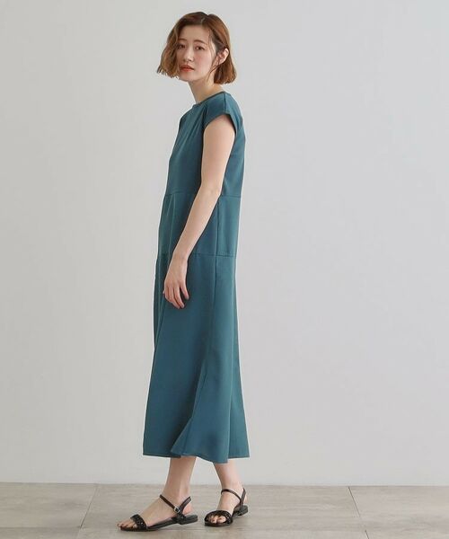 grove / グローブ ロング・マキシ丈ワンピース | 美シルエットなドッキングフレア切替ワンピース | 詳細3