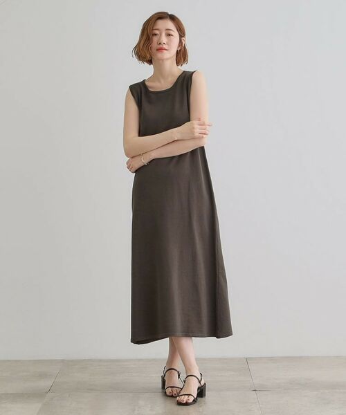 grove / グローブ ロング・マキシ丈ワンピース | ラメベスト×ニットワンピースSET | 詳細19