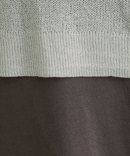 grove / グローブ ロング・マキシ丈ワンピース | ラメベスト×ニットワンピースSET | 詳細21