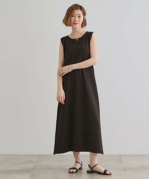 grove / グローブ ロング・マキシ丈ワンピース | ラメベスト×ニットワンピースSET | 詳細5