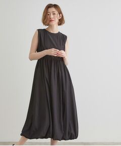 grove / グローブ ロング・マキシ丈ワンピース | 【晴れの日も雨の日も】撥水バルーンワンピース