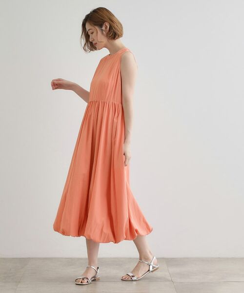 grove / グローブ ロング・マキシ丈ワンピース | 【晴れの日も雨の日も】撥水バルーンワンピース | 詳細11