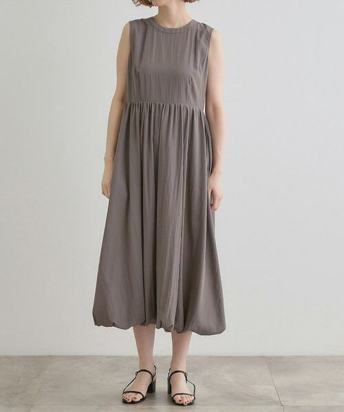 grove / グローブ ロング・マキシ丈ワンピース | 【晴れの日も雨の日も】撥水バルーンワンピース | 詳細13
