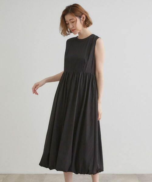 grove / グローブ ロング・マキシ丈ワンピース | 【晴れの日も雨の日も】撥水バルーンワンピース | 詳細5