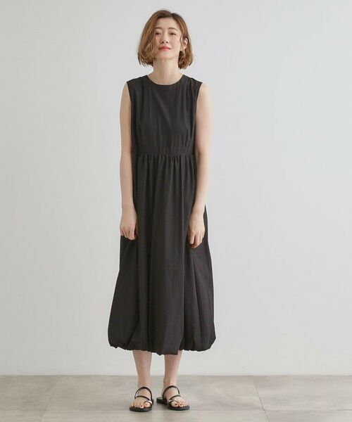 grove / グローブ ロング・マキシ丈ワンピース | 【晴れの日も雨の日も】撥水バルーンワンピース | 詳細6