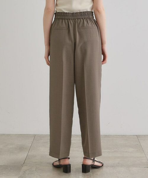 grove / グローブ パンツ | 【洗える・シワになりにくい】麻調センタープレスワイドパンツ | 詳細22