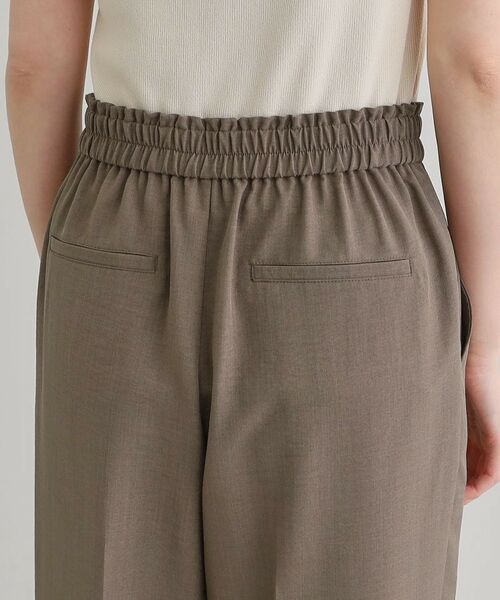 grove / グローブ パンツ | 【洗える・シワになりにくい】麻調センタープレスワイドパンツ | 詳細25