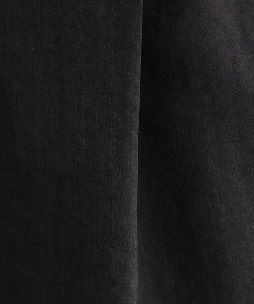 grove / グローブ パンツ | 【洗える・シワになりにくい】麻調センタープレスワイドパンツ | 詳細9