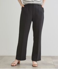 grove / グローブ パンツ | ひんやり、すらり。夏の美シルエット ドレープストレートパンツ