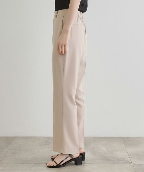 grove / グローブ パンツ | ひんやり、すらり。夏の美シルエット ドレープストレートパンツ | 詳細14