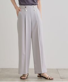 grove / グローブ パンツ | さらっと快適　ピンタックマリンパンツ