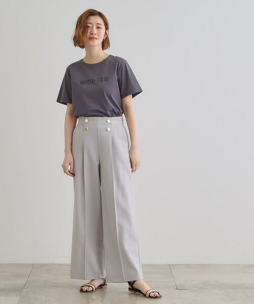 grove / グローブ パンツ | さらっと快適 ピンタックマリンパンツ | 詳細7