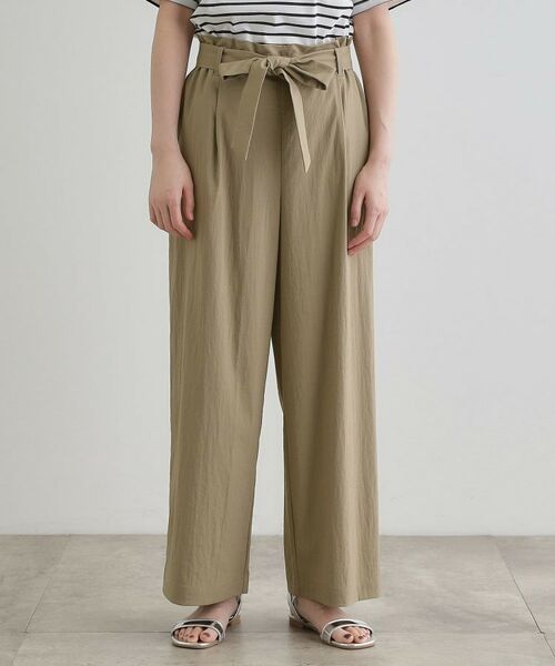 grove / グローブ パンツ | 【晴れの日も雨の日も】撥水イージーワイドパンツ | 詳細15