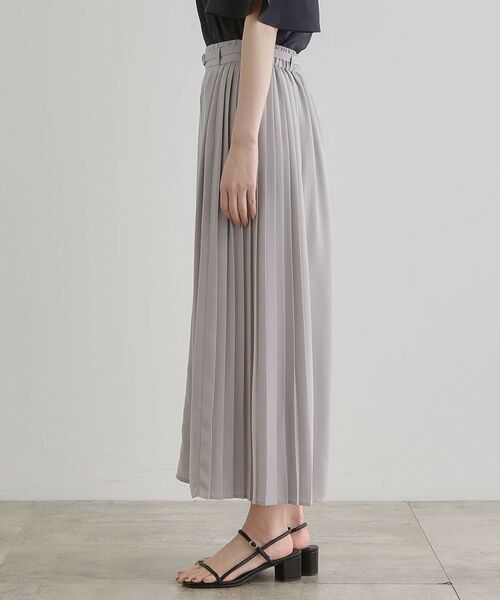 grove / グローブ ショート・ハーフ・半端丈パンツ | さらっと軽やか サイドプリーツスカーチョ | 詳細14