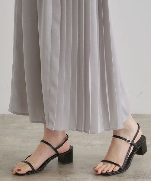 grove / グローブ ショート・ハーフ・半端丈パンツ | さらっと軽やか サイドプリーツスカーチョ | 詳細18