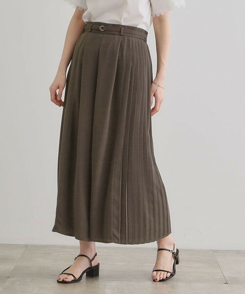 grove / グローブ ショート・ハーフ・半端丈パンツ | さらっと軽やか サイドプリーツスカーチョ | 詳細9