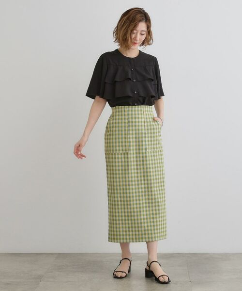 grove / グローブ ロング・マキシ丈スカート | 楽ちんときれいを両立 ハイパーナロースカート | 詳細11